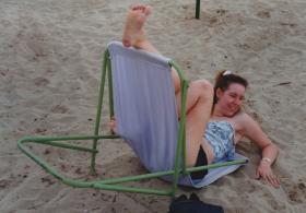 The collapsible chair